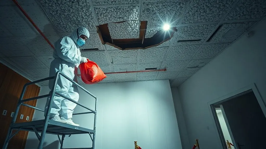 Asbestos Ceiling Removal in Palmers Green — HSE-licensed specialists